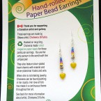 Valentine Earrings - Yellow