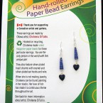 Valentine Earrings - Royal Blue