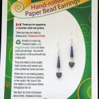 Valentine Earrings - Pastel/creamy purple