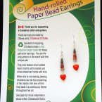 Valentine Earrings - Orangey-pink