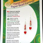 Valentine Earrings - Red