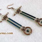 steampunk earrings