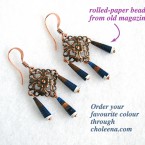 Steampunk earrings