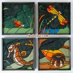 paper tile mosaic