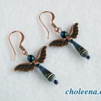 Steampunk earrings