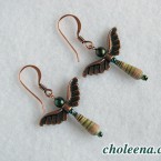 Steampunk earrings